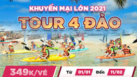 Tour 4 đảo Nha Trang [2021 - Chính Gốc]