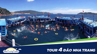 Tour 4 đảo Nha Trang [2023 - Chính Gốc]