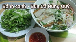 Quán bánh canh bún cá Hùng Quý Nha Trang
