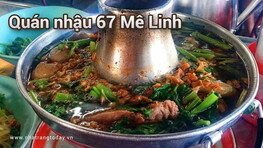 Quán nhậu bình dân 67 Mê Linh Nha Trang