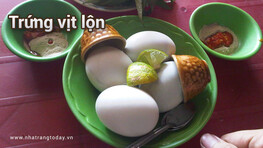 Trứng Vịt Lộn Nha Trang