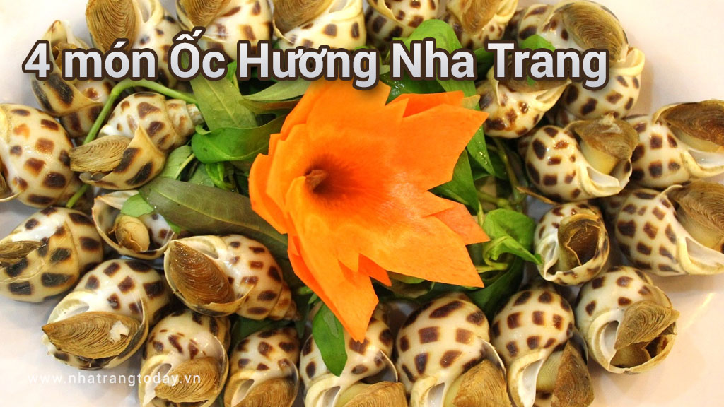 4 món ốc hương thơm ngon Nha Trang
