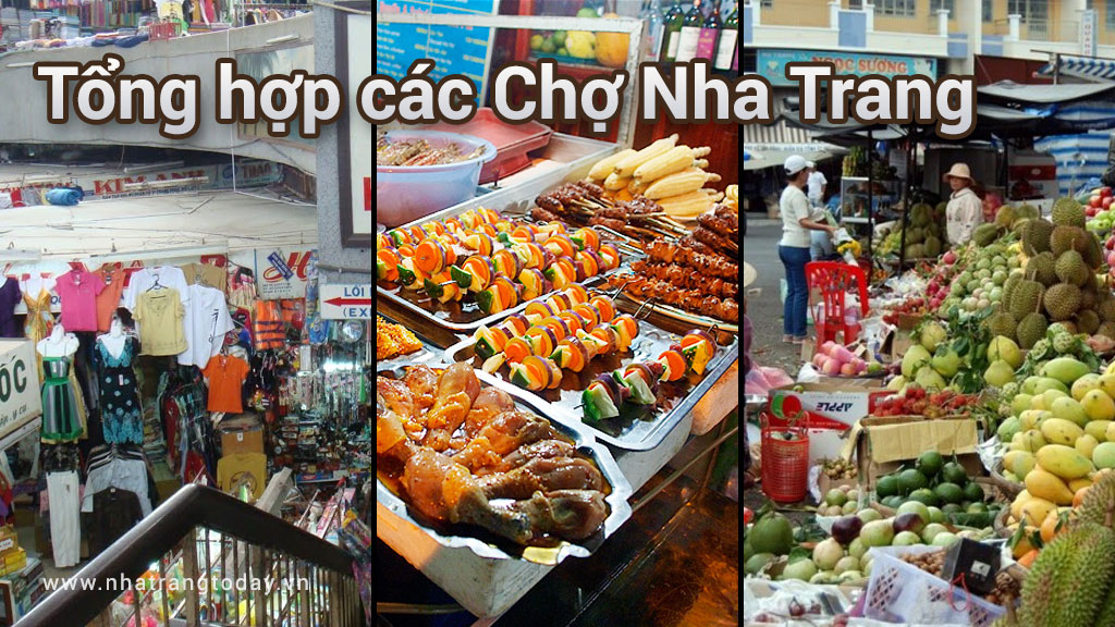 Địa chỉ các chợ ở Nha Trang - Khánh Hòa
