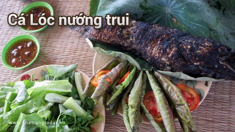 Cá Lóc Nướng Trui Nha Trang