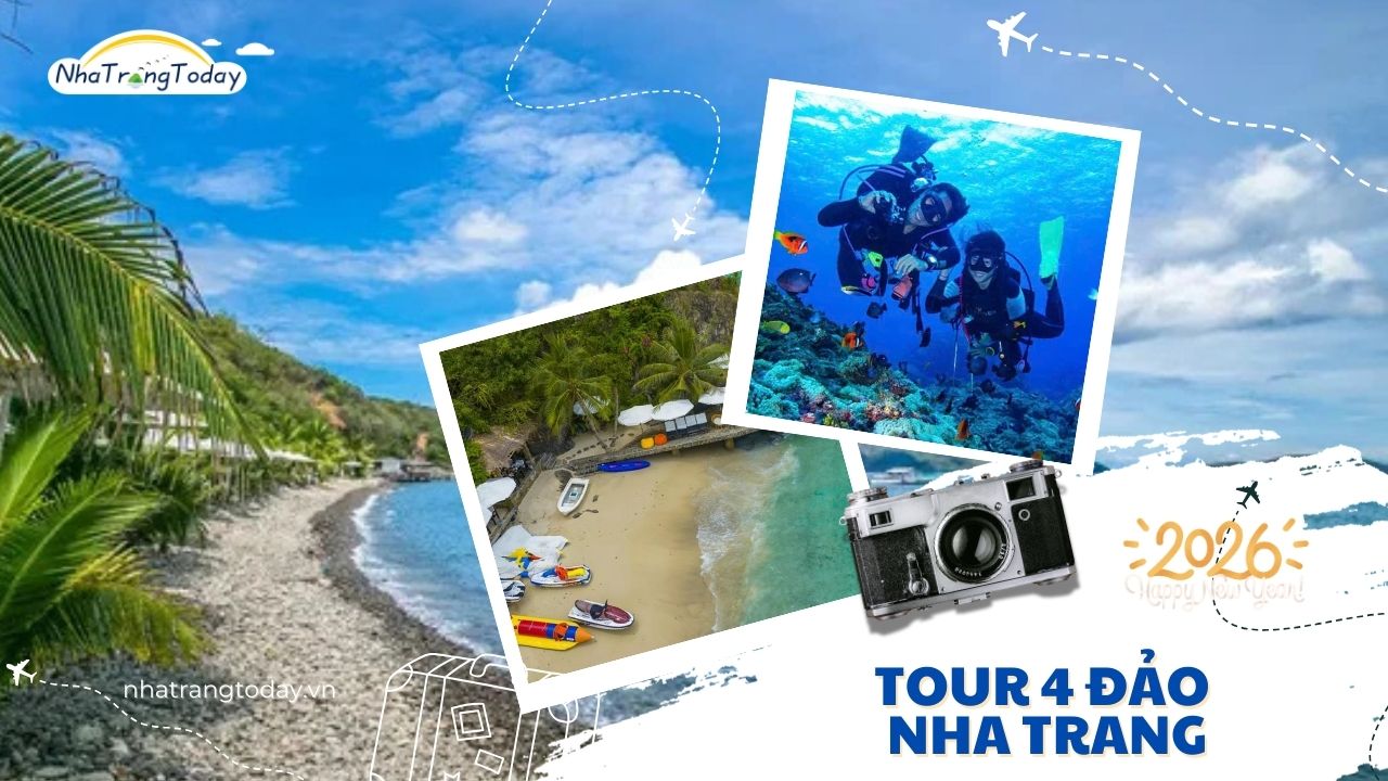 Tour 4 đảo Nha Trang [2025] - Món quà của Biển