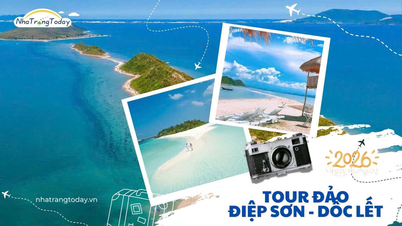 Tour Đảo Điệp Sơn Nha Trang - Tham Quan Dốc Lết