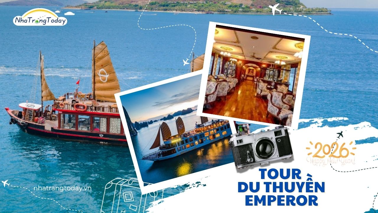 Tour Du Thuyền Nha Trang - Trải nghiệm đẳng cấp 5 sao